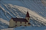 Church in Bolungarvik, Iceland